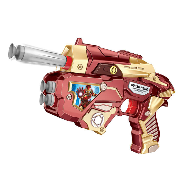 Avengers Iron Man-Super Hero Soft Bullet Blaster